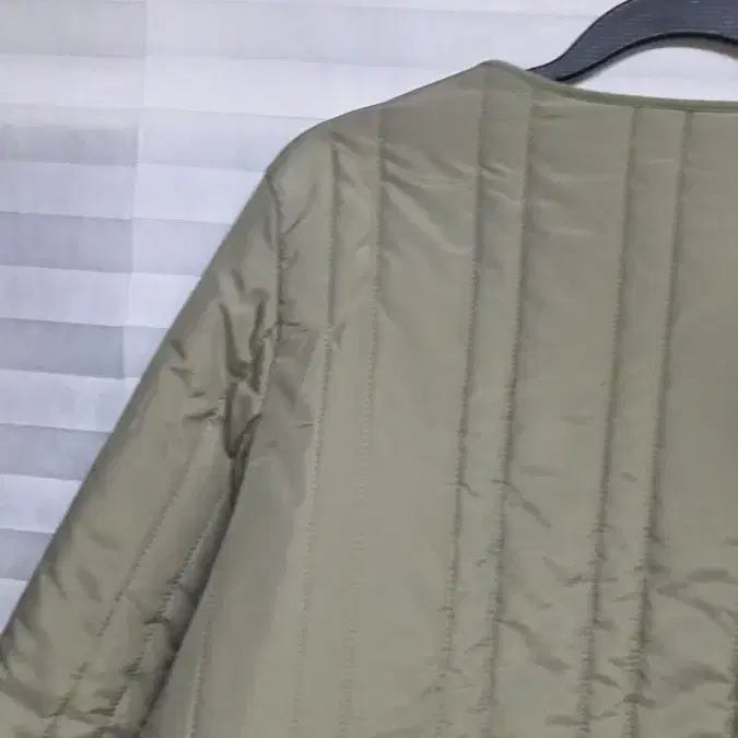 [BUNJANG] Quilted Lightweight Jacket - Khaki / 여성 퀼팅 경량 자켓 카키