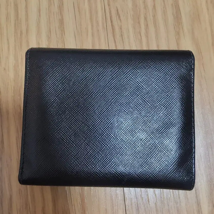 [BUNJANG] Prada Saffiano Leather Tri-Fold Wallet / 프라다 사피아노 블랙 3단 반지갑