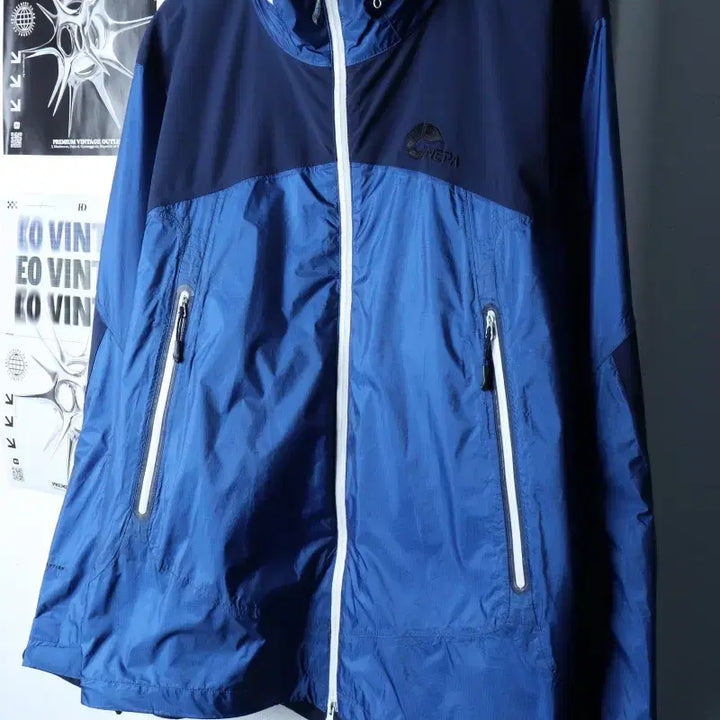 [BUNJANG] Nepa Lightweight Windbreaker Jacket (XL) / (XL) 네파 집업 바람막이 점퍼자켓 루즈핏 경량 블루-175A2