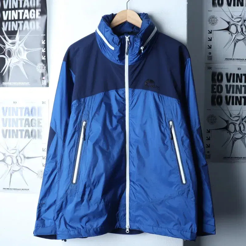 [BUNJANG] Nepa Lightweight Windbreaker Jacket (XL) / (XL) 네파 집업 바람막이 점퍼자켓 루즈핏 경량 블루-175A2