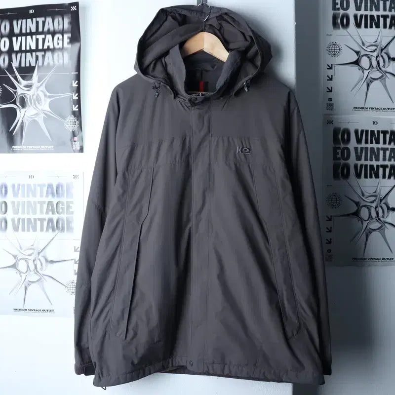 [BUNJANG] K2 Gray Windbreaker Jacket / (XL) K2 케이투 집업 바람막이 점퍼자켓 기능성 그레이-175A3