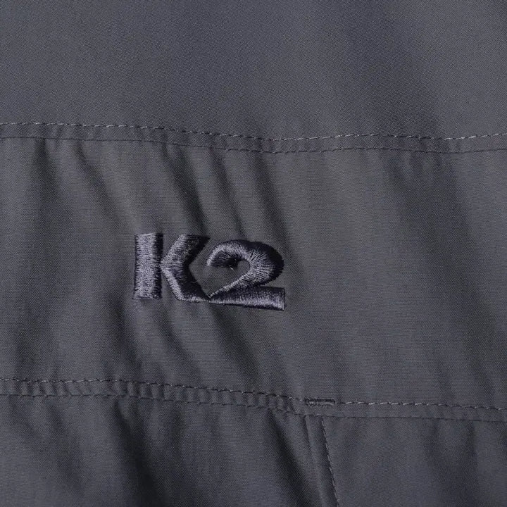 [BUNJANG] K2 Gray Windbreaker Jacket / (XL) K2 케이투 집업 바람막이 점퍼자켓 기능성 그레이-175A3