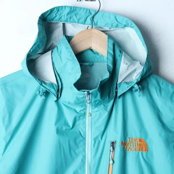 [BUNJANG] The North Face Lightweight Windbreaker Jacket / (M) 노스페이스 집업 바람막이 점퍼자켓 경량 연그린 민트-175A4