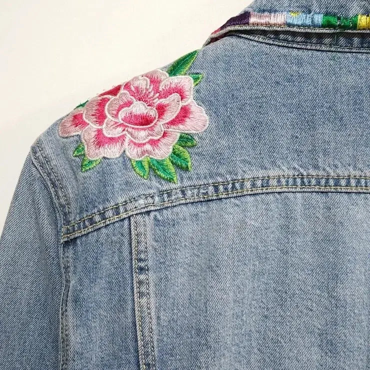 [BUNJANG] Levi's 50th Anniversary Custom Denim Jacket / 여성XS LEVIS 리바이스 50주년 한정판 커스텀 데님 청자켓