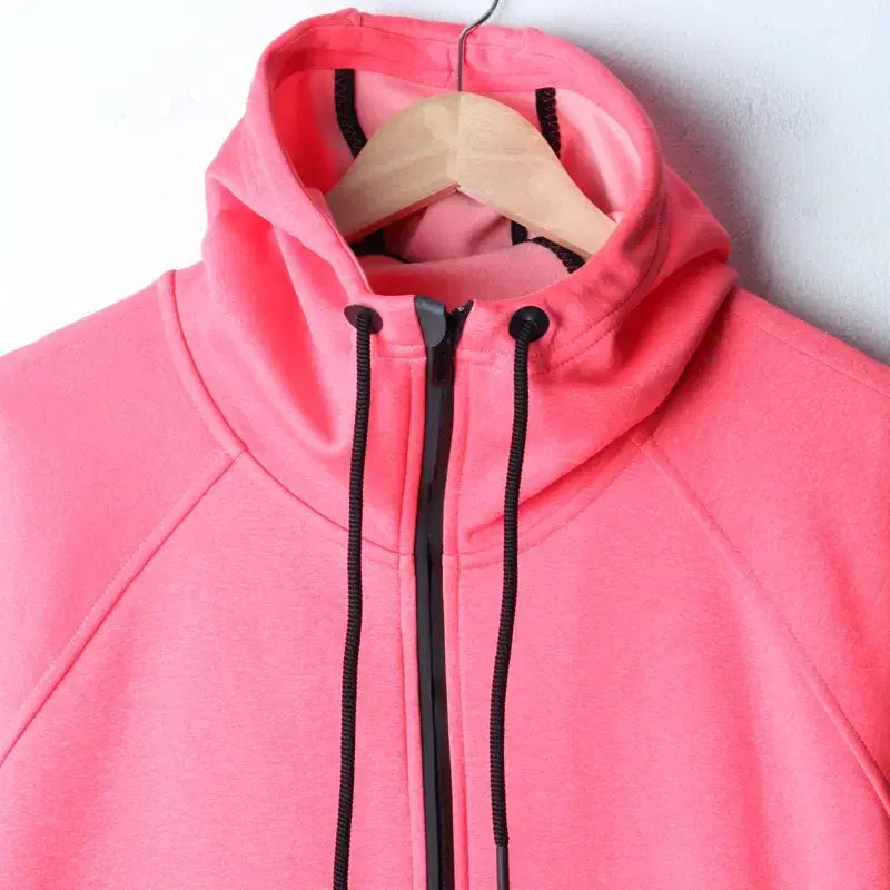 [BUNJANG] Adidas Hooded Zip-Up Functional Fluorescent Orange Old School Jacket / W(XL) 아디다스 후드집업 기능성 형광오렌지 올드스쿨-175AC