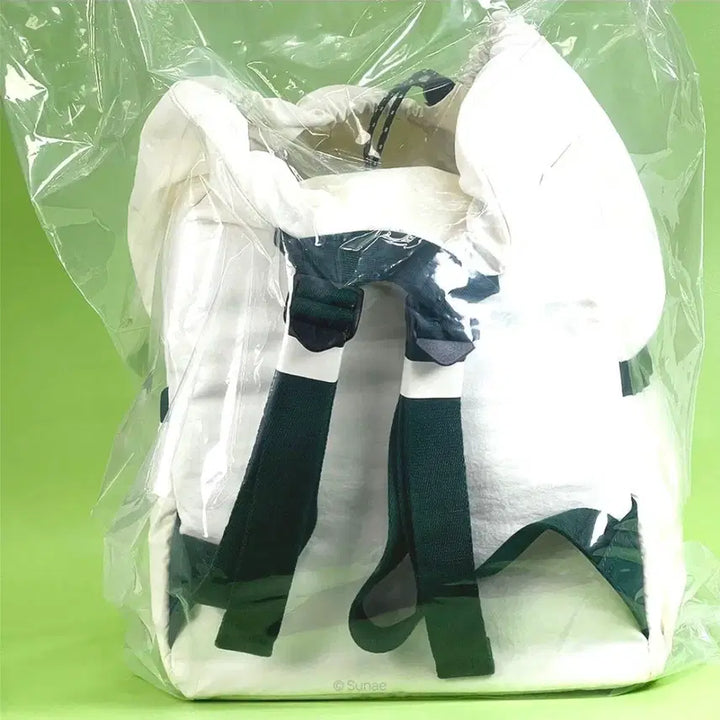 [SOLD OUT] (새싱품 미개봉)스타벅스 럭키백 아이보리 캔버스 백팩 새상품