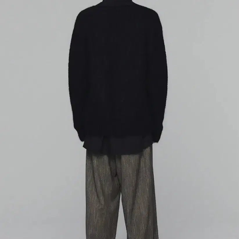 [BUNJANG] AMOMENTO Grandpa Cardigan Black M / 아모멘토 그랜파 가디건 블랙 M