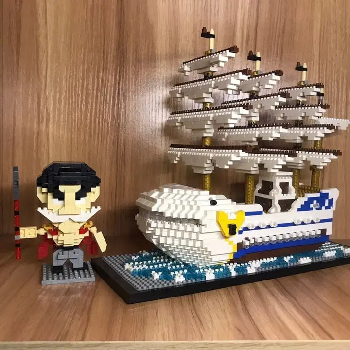 [BUNJANG] One Piece Whitebeard Nano Block / 원피스 나노블럭 흰수염 2466PCS 팔아요