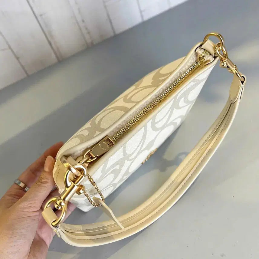[BUNJANG] Coach Laurel Shoulder Bag CBI05 (Light) 2-Piece Set / 코치 로렐 숄더백 CBI05 Light 2종 새상품
