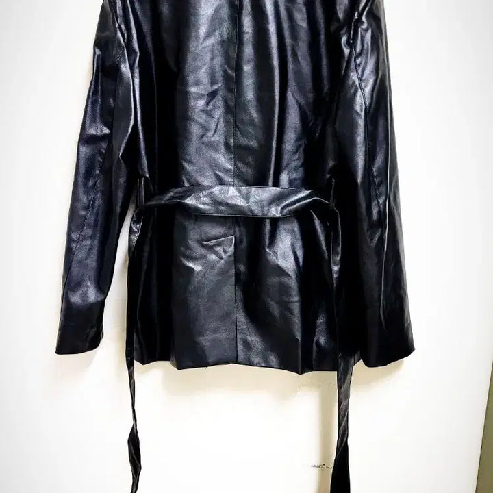 [BUNJANG] Maybins Tailored Leather Jacket / 메이빈스 테일러드 레더 자켓 FREE 남녀공용