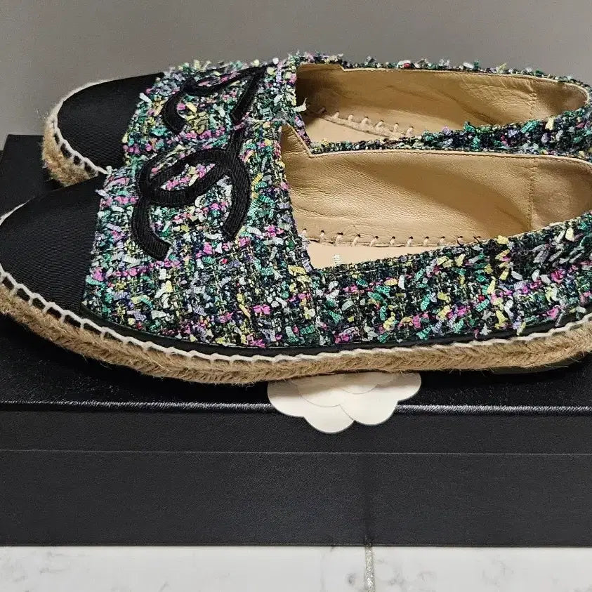[BUNJANG] Chanel Espadrilles 38 Shoes / (신세계백화점 정품)샤넬 에스파듀 38 상태 최상급