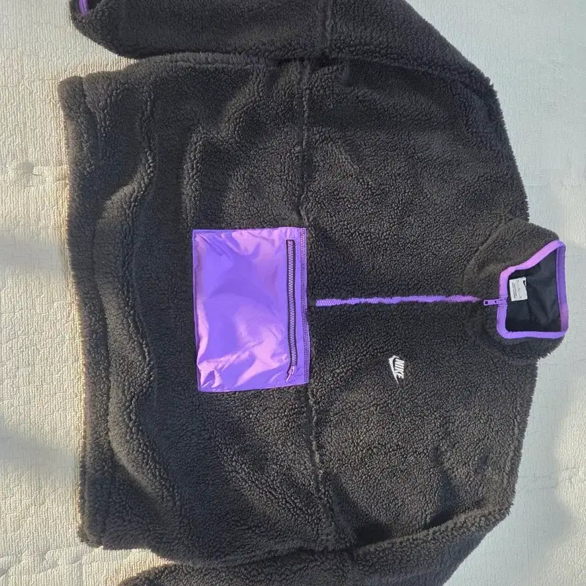 [BUNJANG] Nike Club Half-Zip Anorak Jacket / 나이키 클럽 하프집 아노락 흰/검(흰L/검XL)