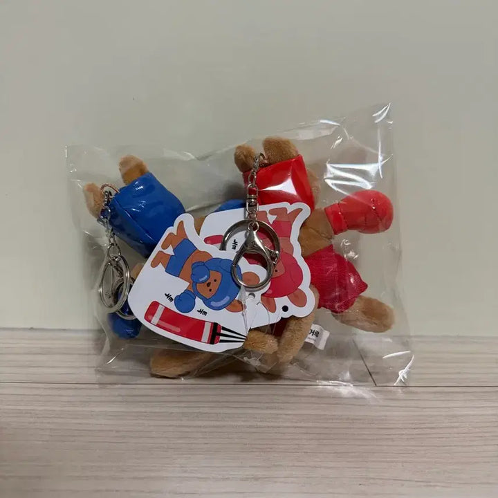 [BUNJANG] Kangaroo Boxing Doll Keyring Set / [일괄] 캥거루 권투 복싱 인형 키링 세트