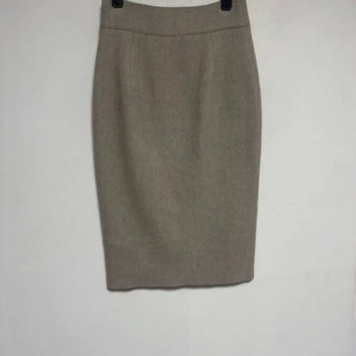 [BUNJANG] Misha Slim Midi Skirt Beige / 미샤 미디 스커트(슬림66,55) 허리66정도