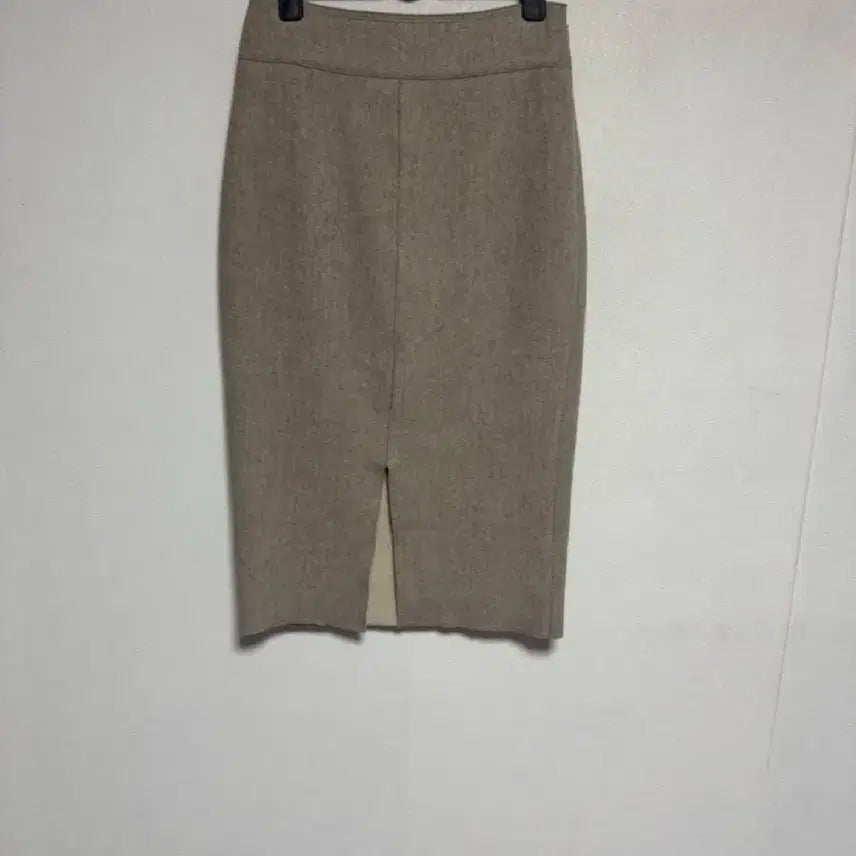[BUNJANG] Misha Slim Midi Skirt Beige / 미샤 미디 스커트(슬림66,55) 허리66정도