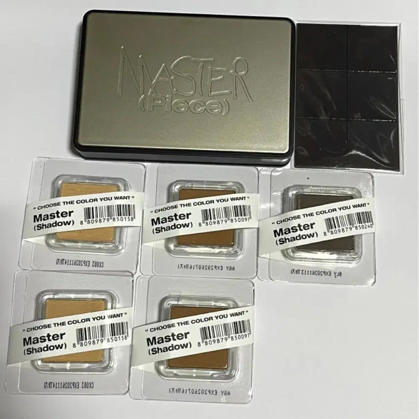 [BUNJANG] TOUCC Magnetic Eyeshadow Palette + 5 Eyeshadows Bundle Set / 투크 마그네틱 섀도우 팔레트 + 아이섀도우 5개 일괄