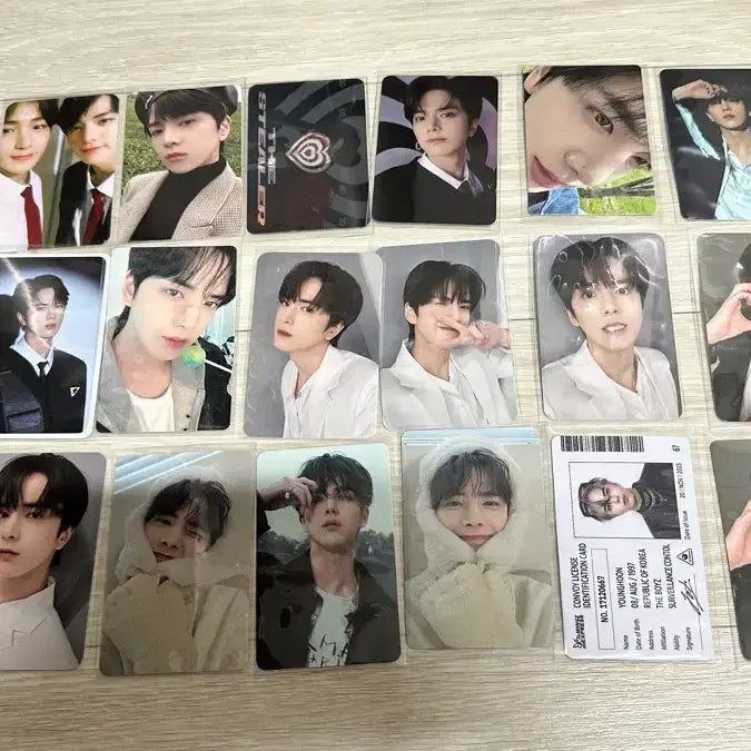 [BUNJANG] The Boyz Younghoon Bundle Set Goods / 더보이즈 영훈 포카/빵아지/포토북/응원봉구형/왹빵이우치와/굿즈 일괄 판매