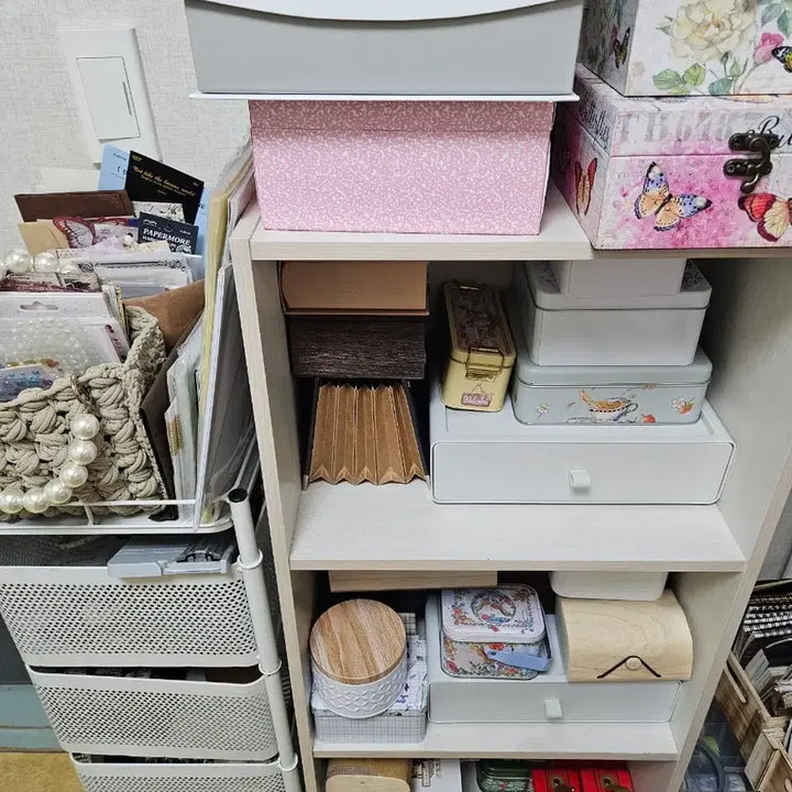 [BUNJANG] Stationery Bundle - Vintage & Glittering Items, 2kg+ / 다꾸템 지금부터 처분합니다 [무조건 2kg이상]