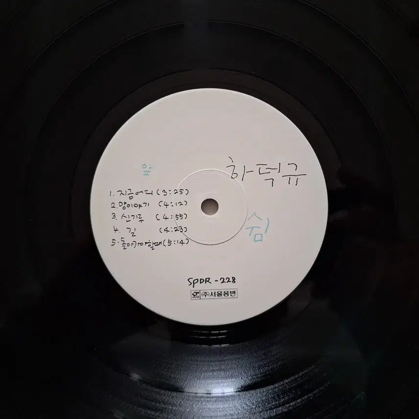 [BUNJANG] Ha Deok-kyu Sum LP / 하덕규 숨 LP