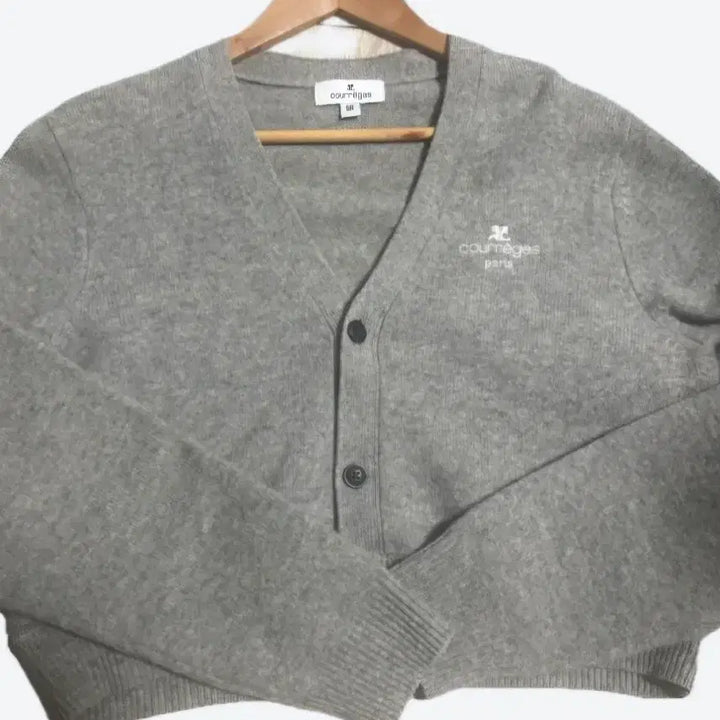 [BUNJANG] Courrèges Wool Knit Cardigan / 꾸레쥬 가디건