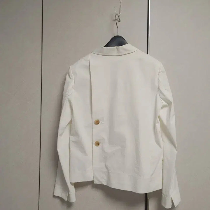 [BUNJANG] Kuho Plus White Jacket / 구호플러스 화이트 쟈켓