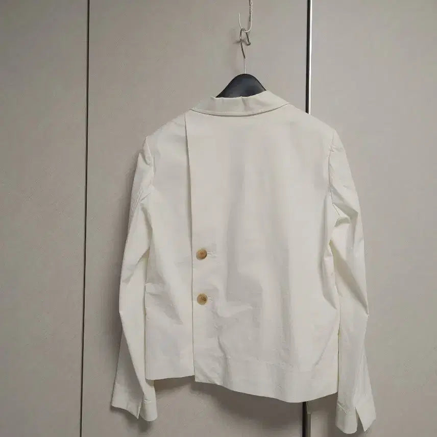 [BUNJANG] Kuho Plus White Jacket / 구호플러스 화이트 쟈켓