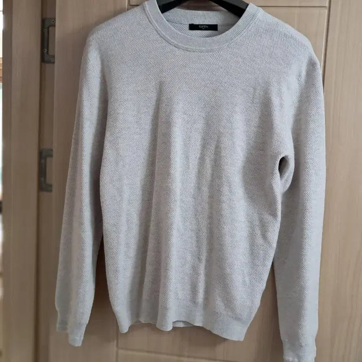 [BUNJANG] Topten Men's Ivory Knit Long Sleeve / 탑텐 남성 니트 긴팔 아이보리