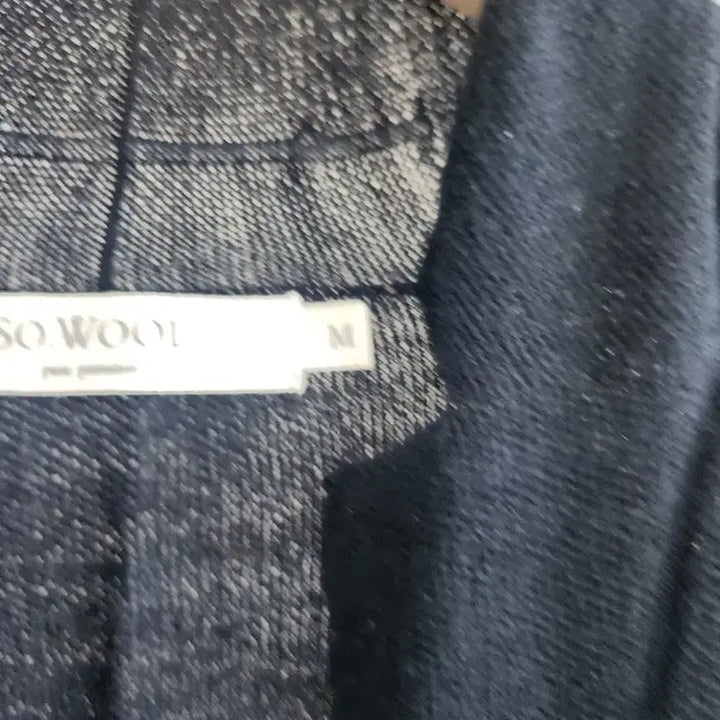 [BUNJANG] Soul Navy Long Cardigan / 소 울 네이비 가디건 니트 롱 가디건