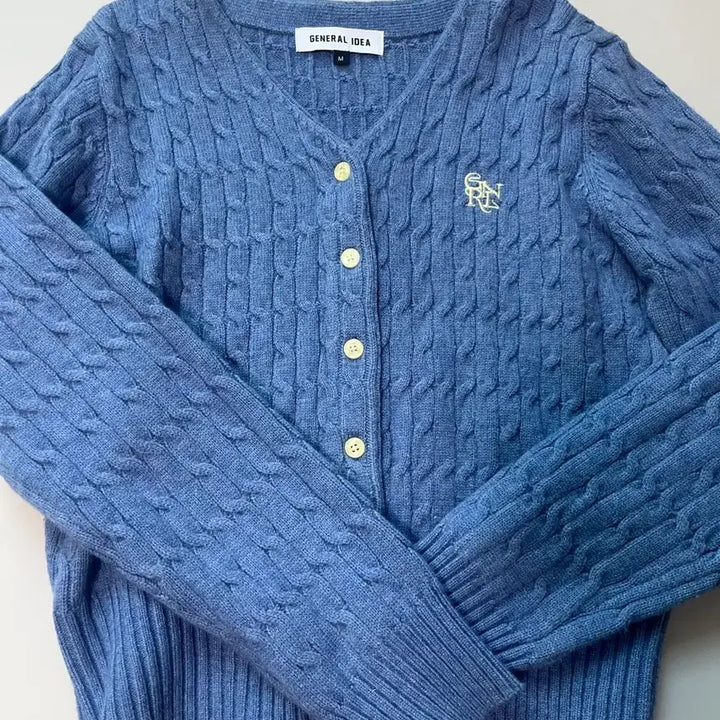 [BUNJANG] General Idea Cable Cardigan / 제너럴아이디어 케이블가디건