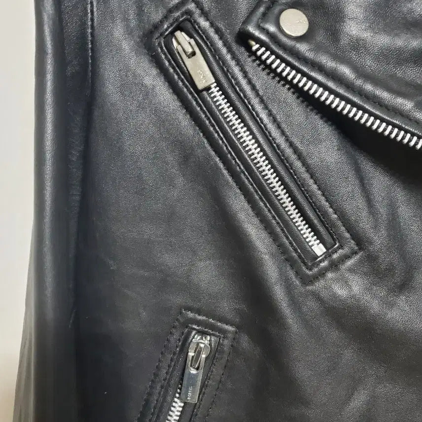 [BUNJANG] MANGO Women's Lambskin Leather Jacket / MANGO  망고 여성양가죽자켓