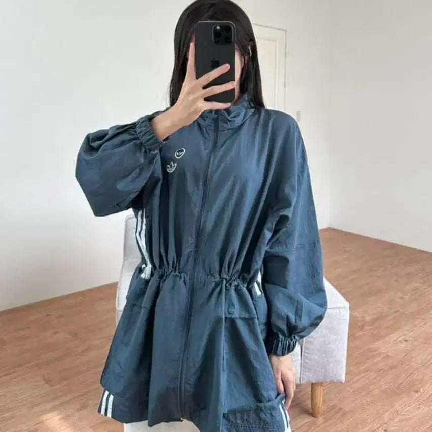 [BUNJANG] Adidas Windbreaker Jacket / 새상품) 아디다스 바람막이