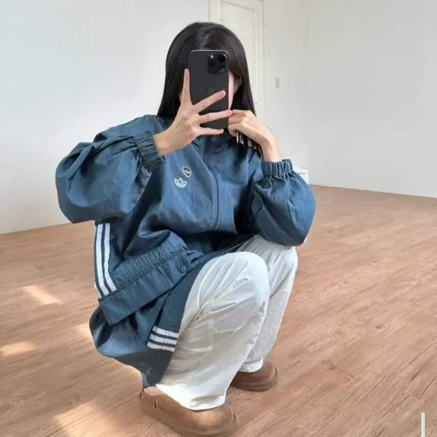 [BUNJANG] Adidas Windbreaker Jacket / 새상품) 아디다스 바람막이