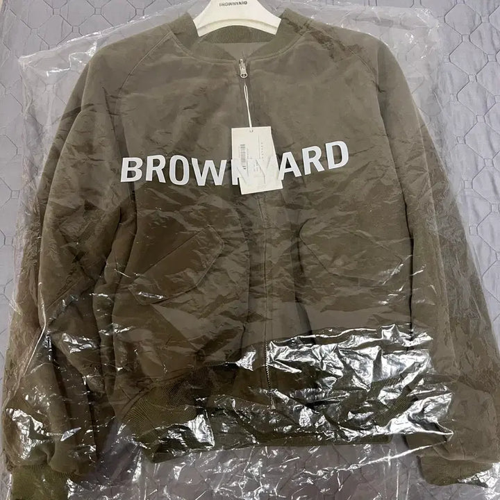 [BUNJANG] Brownyard Reversible Blouson Jacket - Size 4 / 브라운야드 몰스킨 리버서블 블루종 4사이즈
