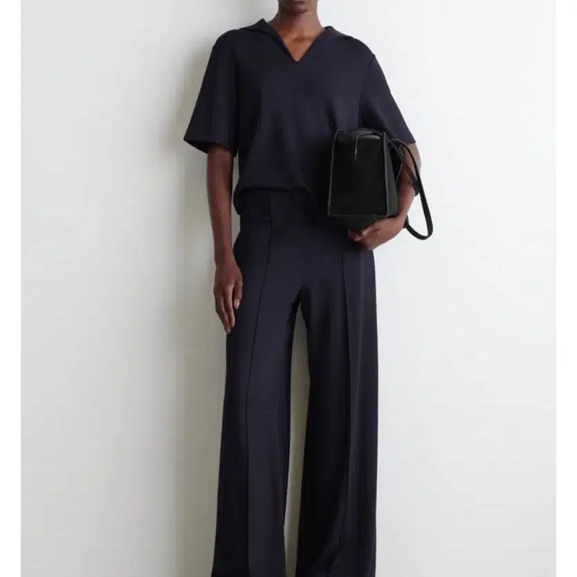 [BUNJANG] COS Sailor Collar Jersey T-shirt / cos 세일러 칼라 저지 티셔츠