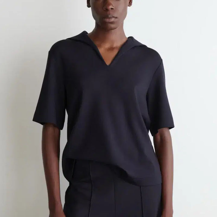 [BUNJANG] COS Sailor Collar Jersey T-shirt / cos 세일러 칼라 저지 티셔츠