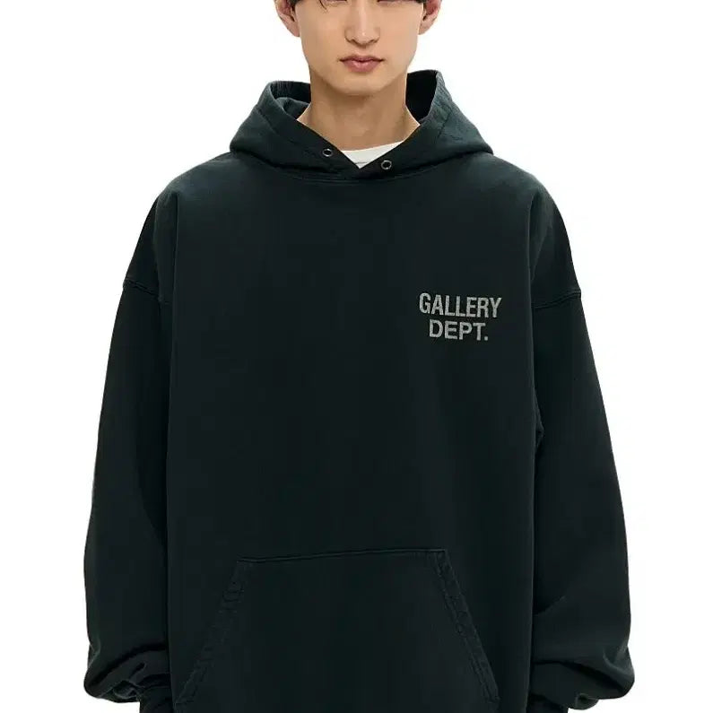 [BUNJANG] Gallery Dept. 90s Hoodie Black / [구매] 갤러리 디파트먼트 90s 후드 블랙 s, m사이즈