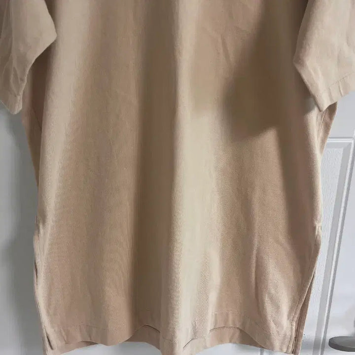 [BUNJANG] Uniqlo Basic Beige T-Shirt / (일본 수입 빈티지)유니클로 기본 반팔 티셔츠 면100 베이지 옆트임 S
