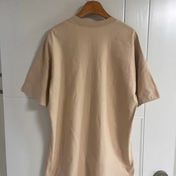 [BUNJANG] Uniqlo Basic Beige T-Shirt / (일본 수입 빈티지)유니클로 기본 반팔 티셔츠 면100 베이지 옆트임 S