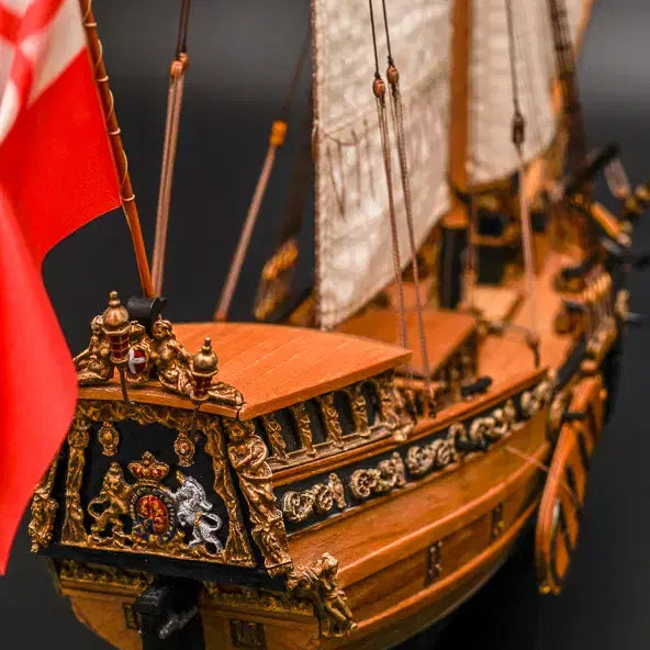 [BUNJANG] Mamoli Yacht Mary 1/54 Model Ship / 요트메리 (Mamoli 1/54 Yacht Mary) 목범선 완성작