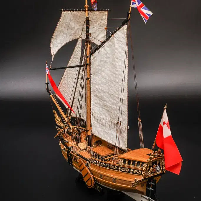 [BUNJANG] Mamoli Yacht Mary 1/54 Model Ship / 요트메리 (Mamoli 1/54 Yacht Mary) 목범선 완성작