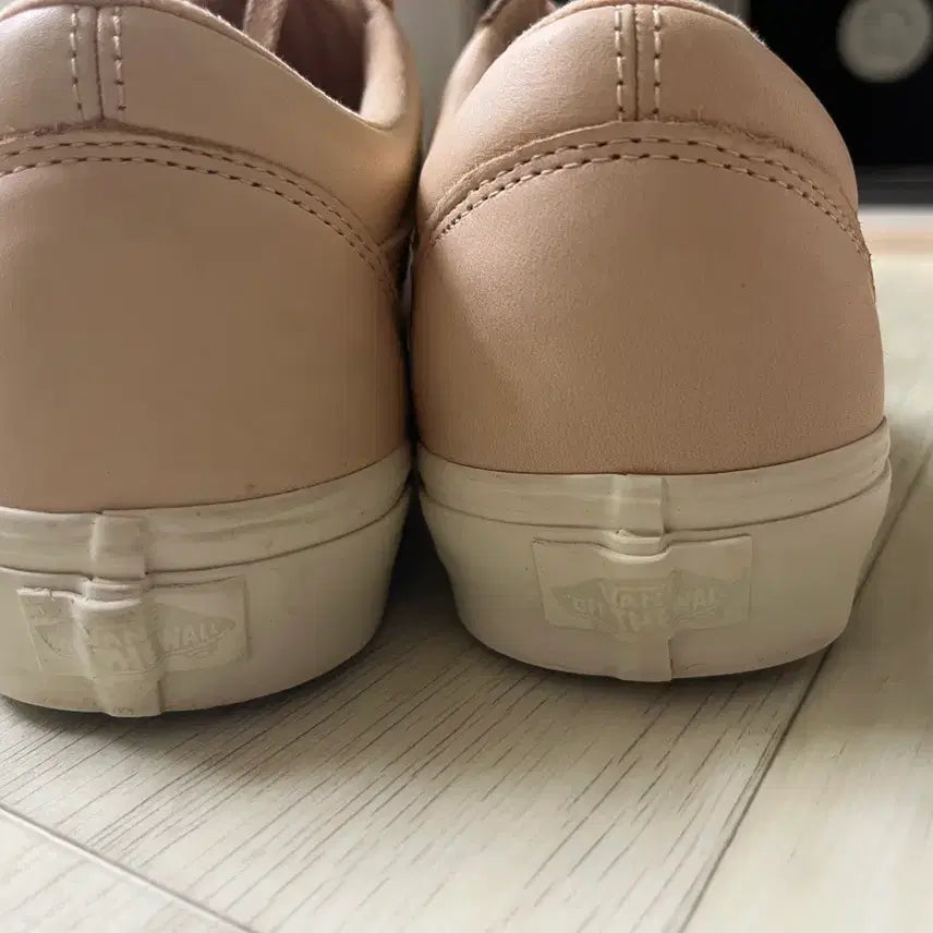 [BUNJANG] Vans Old Skool Vegetable Leather Tan Sneakers / Vans 반스 올드스쿨 베지터블 레더 탄 US9 270 반더스킴