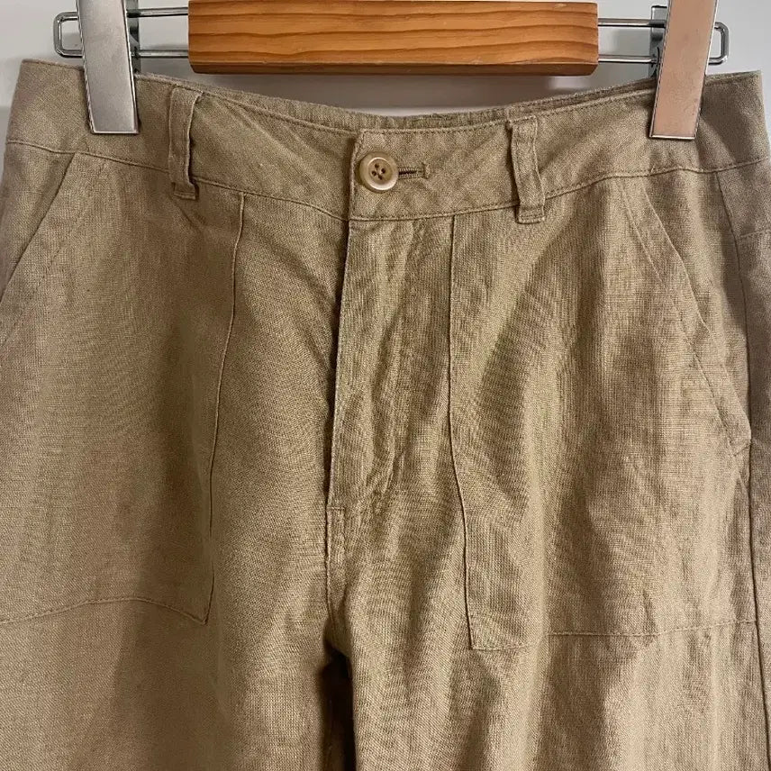 [BUNJANG] Vintage Beige Pocket Pants / (일본 수입 빈티지)마100 바지 베이지 포켓 팬츠 일자
