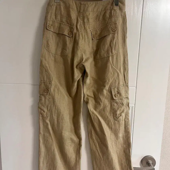 [BUNJANG] Vintage Beige Pocket Pants / (일본 수입 빈티지)마100 바지 베이지 포켓 팬츠 일자