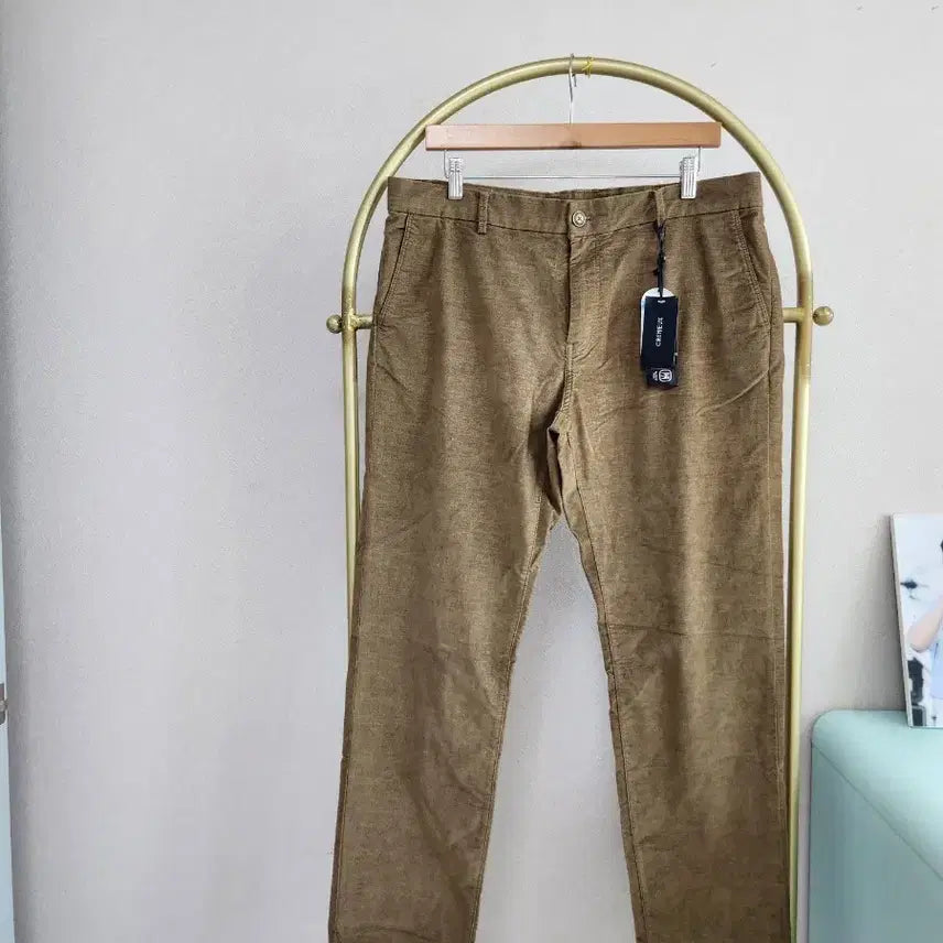 [BUNJANG] Cremuse Cotton Pants Brown / 크리뮤즈 면바지 브라운