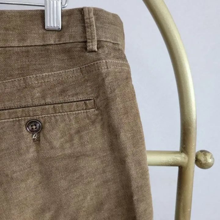 [BUNJANG] Cremuse Cotton Pants Brown / 크리뮤즈 면바지 브라운