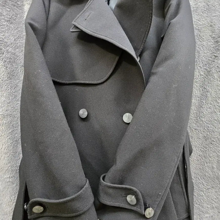 [BUNJANG] The Izzat Collection Black Long Coat / 더아이잗 컬렉션 블랙 롱 코트 55