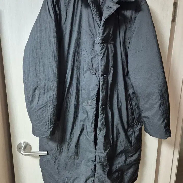 [BUNJANG] Customellow Solid Goose Down Mac Coat / 커스텀멜로우 솔리드 구스다운 맥코트 95 패딩코트