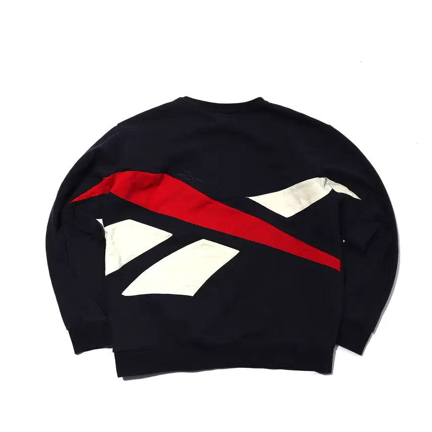 [BUNJANG] REEBOK Old School Big Logo Sweatshirt / REEBOK 올드스쿨 빅로고 맨투맨 size L