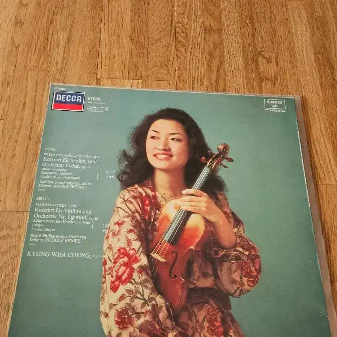 [BUNJANG] Kyung-Wha Chung Violin Concerto LP Album / LP 정경화 초반 앨범
