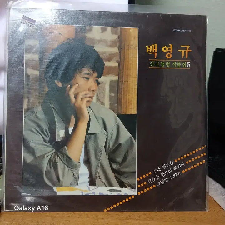 [BUNJANG] Baek Young Kyu Collection Vol. 5 LP Album / 백영규 신곡앨범 작품집5 LP 음반